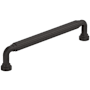 Amerock Cowrie 6-5/16 Inch Center to Center Fluted Handle Cabinet Pull Oil Rubbed Bronze