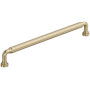 Amerock Cowrie 10-1/16 Inch Center to Center Fluted Handle Cabinet Pull Golden Champagne