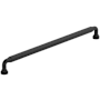 Amerock Cowrie 18 Inch Center to Center Fluted Appliance Pull Matte Black