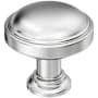 Amerock Enlivity 1-1/4 Inch Mushroom Cabinet Knob Polished Chrome