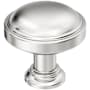 Amerock Enlivity 1-1/4 Inch Mushroom Cabinet Knob Polished Nickel