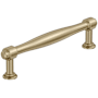 Amerock Enlivity 5-1/16 Inch Center to Center Bar Cabinet Pull Golden Champagne