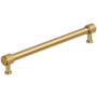 Amerock Faraday 8-13/16 Inch Center to Center Knurled Bar Cabinet Pull Champagne Bronze