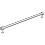 Amerock Faraday 12-5/8 Inch Center to Center Knurled Bar Cabinet Pull Polished Chrome