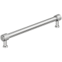 Amerock Faraday 12 Inch Center to Center Knurled Appliance Pull Polished Chrome