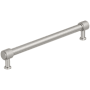Amerock Faraday 12 Inch Center to Center Knurled Appliance Pull Satin Nickel