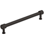 Amerock Faraday 12 Inch Center to Center Knurled Appliance Pull Oil Rubbed Bronze