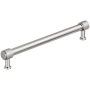 Amerock Faraday 12 Inch Center to Center Knurled Appliance Pull Polished Nickel