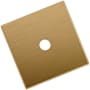 Amerock Ladera 1-3/16" Backplate for Cabinet Knobs Champagne Bronze