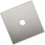 Amerock Ladera 1-3/16" Backplate for Cabinet Knobs Satin Nickel