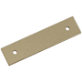 Amerock Ladera 4-1/8" Backplate for 3" Center to Center Cabinet Pulls Golden Champagne