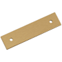 Amerock Ladera 4-1/8" Backplate for 3" Center to Center Cabinet Pulls Champagne Bronze