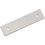 Amerock Ladera 4-1/8" Backplate for 3" Center to Center Cabinet Pulls Polished Nickel