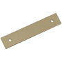 Amerock Ladera 5" Backplate for 3-3/4" Center to Center Cabinet Pulls Golden Champagne