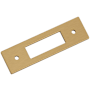 Amerock Medora 4-1/8" Backplate for 3" Center to Center Cabinet Pulls Champagne Bronze