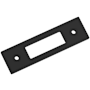 Amerock Medora 4-1/8" Backplate for 3" Center to Center Cabinet Pulls Matte Black