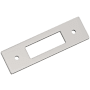 Amerock Medora 4-1/8" Backplate for 3" Center to Center Cabinet Pulls Polished Nickel
