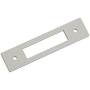 Amerock Medora 5" Backplate for 3-3/4" Center to Center Cabinet Pulls Satin Nickel
