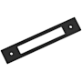 Amerock Medora 6-5/16" Backplate for 5-1/16" Center to Center Cabinet Pulls Matte Black