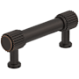 Amerock Farewind 3 Inch Center to Center Fluted Bar Cabinet Pull Oil Rubbed Bronze