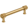 Amerock Farewind 5-1/16 Inch Center to Center Fluted Bar Cabinet Pull Champagne Bronze