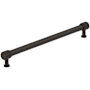 Amerock Farewind 10-1/16 Inch Center to Center Fluted Bar Cabinet Pull Oil Rubbed Bronze