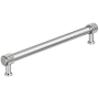 Amerock Farewind 12 Inch Center to Center Fluted Appliance Pull Polished Chrome