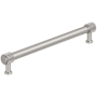Amerock Farewind 12 Inch Center to Center Fluted Appliance Pull Satin Nickel