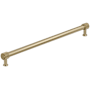 Amerock Farewind 18 Inch Center to Center Fluted Appliance Pull Golden Champagne