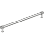 Amerock Farewind 18 Inch Center to Center Fluted Appliance Pull Polished Nickel