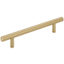 Amerock Bar Pulls 5-1/16 Inch Center to Center Bar Cabinet Pull Champagne Bronze