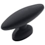 Amerock Everyday Heritage 1-9/16 Inch Bar Cabinet Knob Matte Black