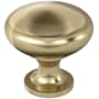 Amerock Edona 1-1/4 Inch Mushroom Cabinet Knob Golden Champagne