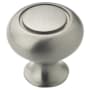 Amerock Everyday Heritage 1-1/4 Inch Mushroom Cabinet Knob Satin Nickel