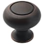 Amerock Everyday Heritage 1-1/4 Inch Mushroom Cabinet Knob Oil Rubbed Bronze