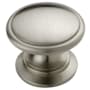 Amerock Ravino 1-1/4 Inch Mushroom Cabinet Knob Satin Nickel