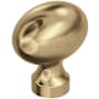 Amerock Vaile 1-3/8 Inch Oval Cabinet Knob Champagne Bronze