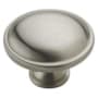 Amerock Everyday Heritage 1-1/4 Inch Mushroom Cabinet Knob Satin Nickel