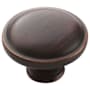 Amerock Everyday Heritage 1-1/4 Inch Mushroom Cabinet Knob Oil Rubbed Bronze