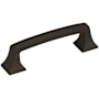 Amerock Mulholland 3 Inch Center to Center Handle Cabinet Pull Black Bronze