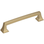 Amerock Mulholland 5-1/16 Inch Center to Center Handle Cabinet Pull Golden Champagne