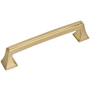 Amerock Mulholland 5-1/16 Inch Center to Center Handle Cabinet Pull Champagne Bronze