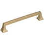 Amerock Mulholland 6-5/16 Inch Center to Center Handle Cabinet Pull Golden Champagne