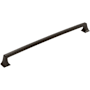 Amerock Mulholland 18 Inch Center to Center Appliance Pull Black Bronze