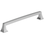 Amerock Mulholland 8 Inch Center to Center Handle Cabinet Pull Polished Chrome