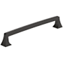 Amerock Mulholland 8 Inch Center to Center Handle Cabinet Pull Black Bronze