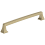 Amerock Mulholland 8 Inch Center to Center Handle Cabinet Pull Golden Champagne