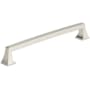 Amerock Mulholland 8 Inch Center to Center Handle Cabinet Pull Satin Nickel