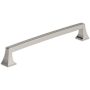 Amerock Mulholland 8 Inch Center to Center Handle Cabinet Pull Polished Nickel