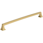 Amerock Mulholland 12-5/8 Inch Center to Center Handle Cabinet Pull Champagne Bronze